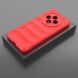 Защитный чехол Deexe Terra Case для OPPO Reno 12 F/FS - Red (377800R). Фото 5 из 6