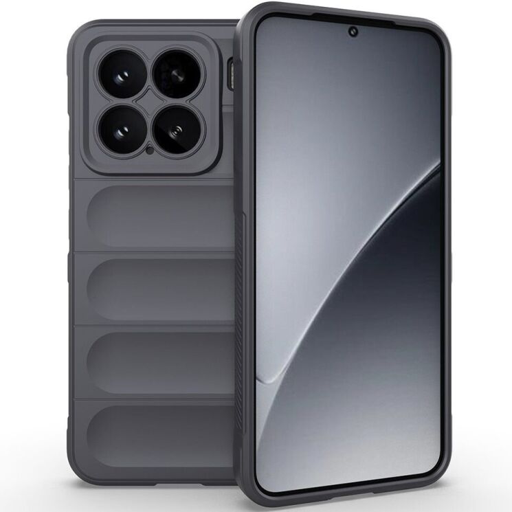 Захисний чохол Deexe Terra Case для Xiaomi 15 - Dark Grey: фото 1 з 4