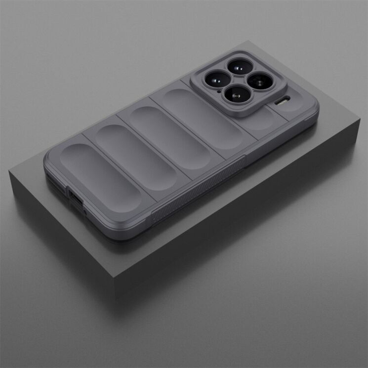 Захисний чохол Deexe Terra Case для Xiaomi 15 - Dark Grey: фото 2 з 4