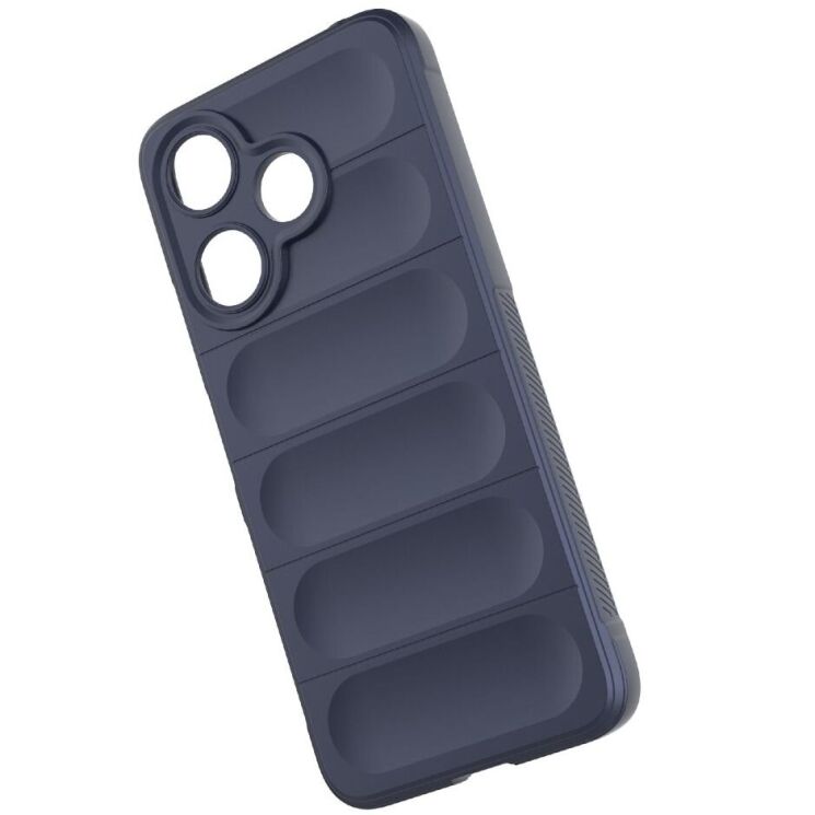 Защитный чехол Deexe Terra Case для Xiaomi Redmi 13 - Dark Blue: фото 3 из 9