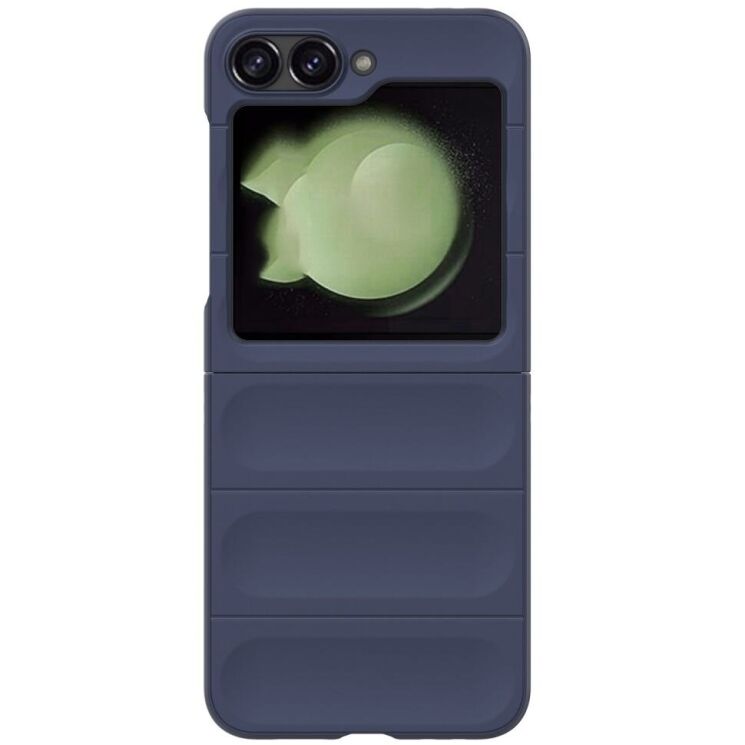 Защитный чехол Deexe Terra Case (FF) для Samsung Galaxy Flip 6 - Dark Blue: фото 3 из 7