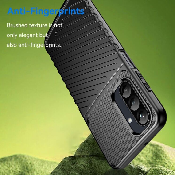 Защитный чехол Deexe Thunder Series для Samsung Galaxy A26 (A266) - Black: фото 4 из 12