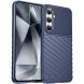 Защитный чехол Deexe Thunder Series для Samsung Galaxy S24 FE (S721) - Blue (367530L). Фото 1 из 8