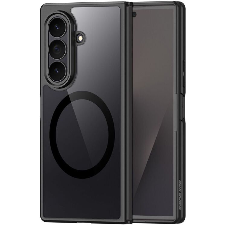 Защитный чехол DUX DUCIS Aimo Series Magnetic (FF) Samsung Galaxy Fold 8 Ultra - Black (424044B) Защитный чехол DUX DUCIS Aimo Series Magnetic (FF) Samsung Galaxy Fold 8 Ultra - Black: фото 2 из 11