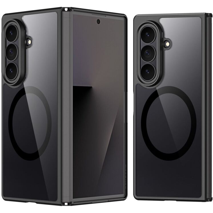 Защитный чехол DUX DUCIS Aimo Series Magnetic (FF) Samsung Galaxy Fold 8 Ultra - Black (424044B) Защитный чехол DUX DUCIS Aimo Series Magnetic (FF) Samsung Galaxy Fold 8 Ultra - Black: фото 1 из 11