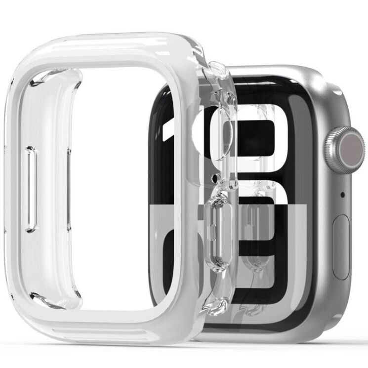 Защитный чехол DUX DUCIS Camo Series для Apple Watch 41 mm (7 / 8 / 9 Series) - White: фото 1 из 11