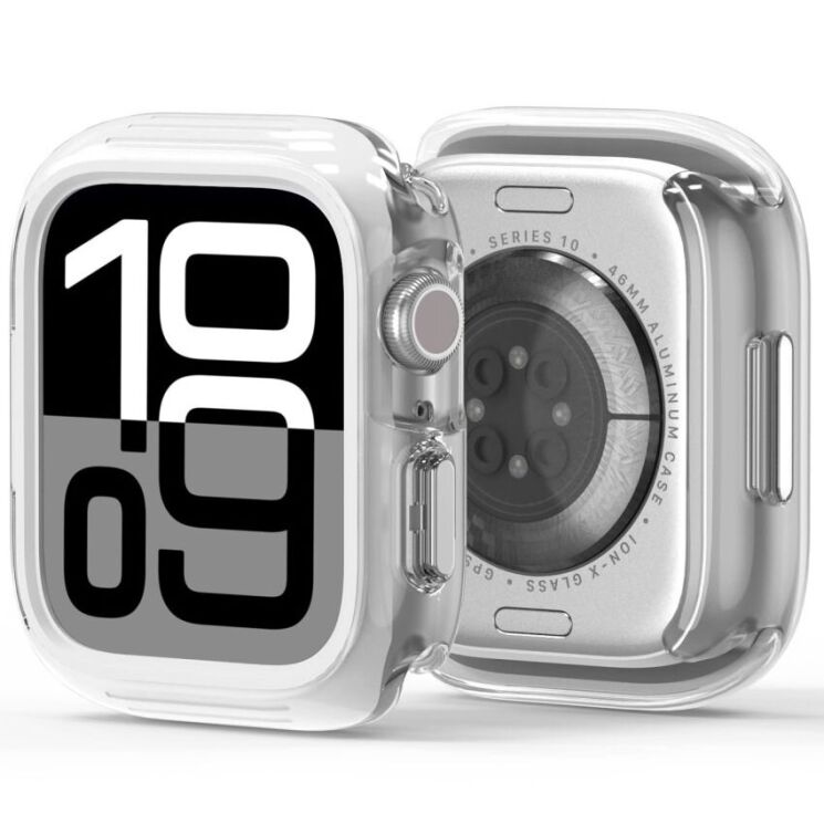 Защитный чехол DUX DUCIS Camo Series для Apple Watch 41 mm (7 / 8 / 9 Series) - White: фото 2 из 11