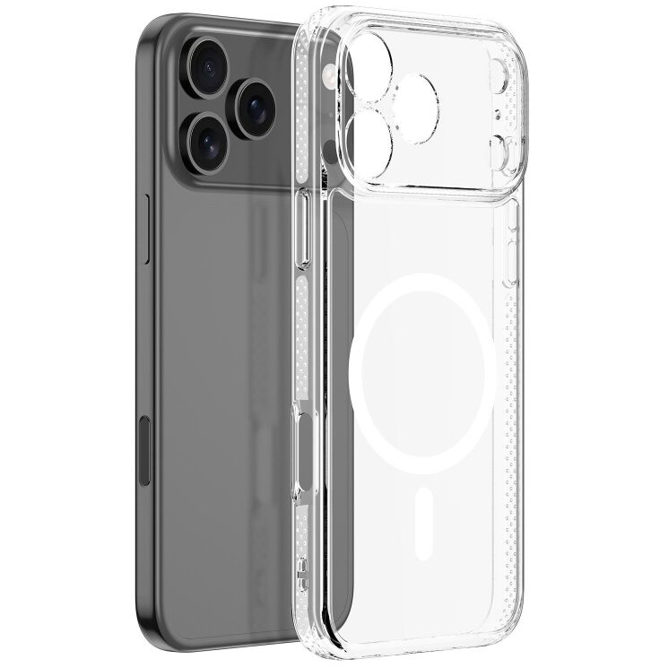 Защитный чехол DUX DUCIS Clin Series MagSafe для Apple iPhone 17 Pro Max - Clear: фото 2 из 13