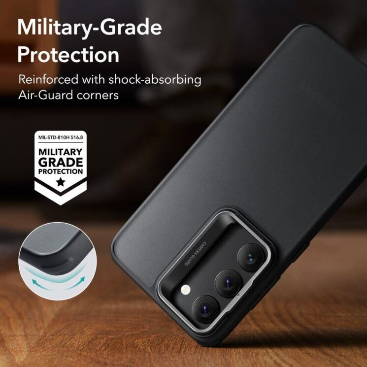 Защитный чехол ESR Classic Kickstand для Samsung Galaxy S23 Plus (S916) - Clear / Black: фото 4 из 9