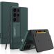 Защитный чехол GKK Card Holder для Samsung Galaxy S25 Ultra (S938) - Green (372234G). Фото 1 из 9