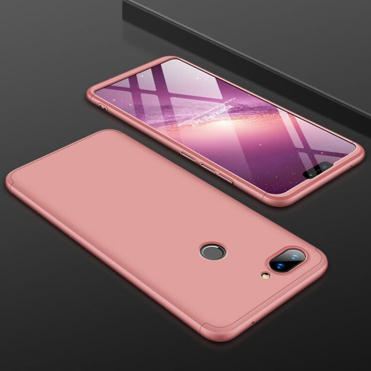 Захисний чохол GKK Double Dip Case для Xiaomi Mi 8 Lite - Rose Gold: фото 8 з 15