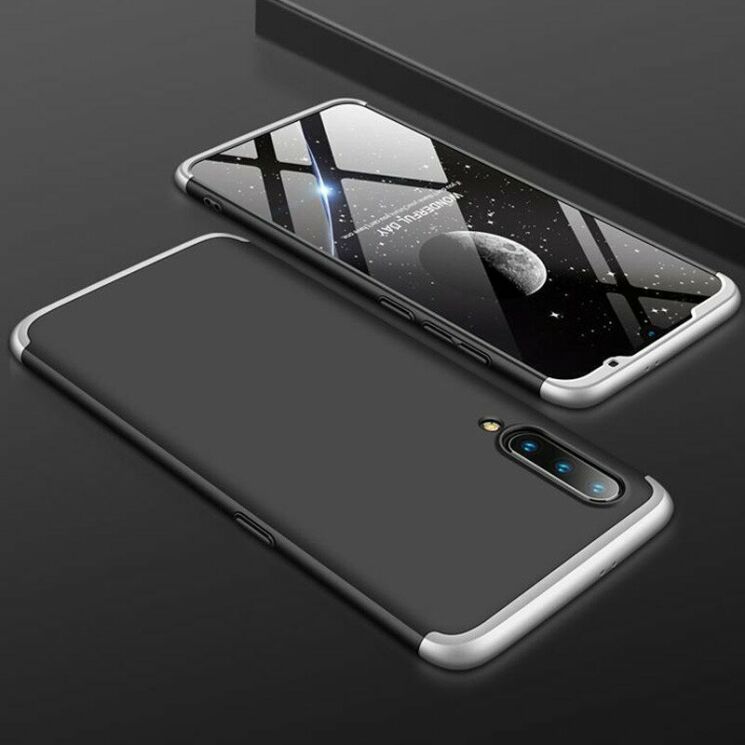 Защитный чехол GKK Double Dip Case для Xiaomi Mi 9 SE - Black / Silver: фото 2 из 2