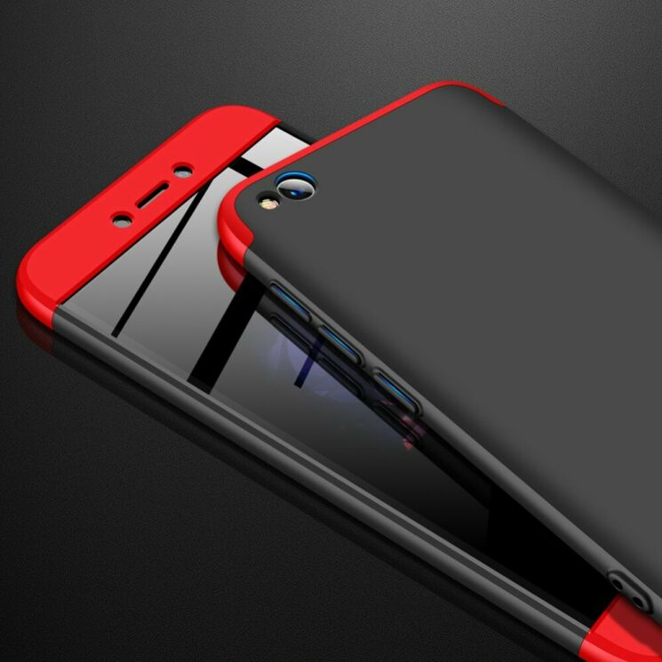 Защитный чехол GKK Double Dip Case для Xiaomi Redmi Go - Red / Black: фото 2 из 10