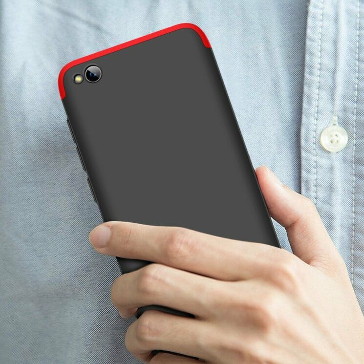 Защитный чехол GKK Double Dip Case для Xiaomi Redmi Go - Red / Black: фото 4 из 10