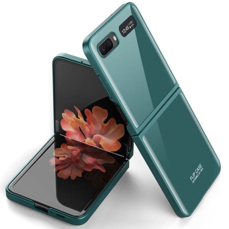 Защитный чехол GKK Flip Case для Samsung Galaxy Flip - Green: фото 1 из 7