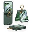 Защитный чехол GKK Ring Holder для Motorola Razr 60 Ultra - Midnight Green (380415MG)