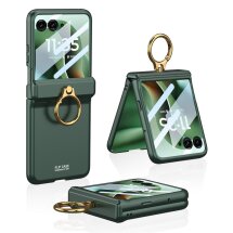 Защитный чехол GKK Ring Holder для Motorola Razr 60 Ultra - Midnight Green: фото 1 из 7