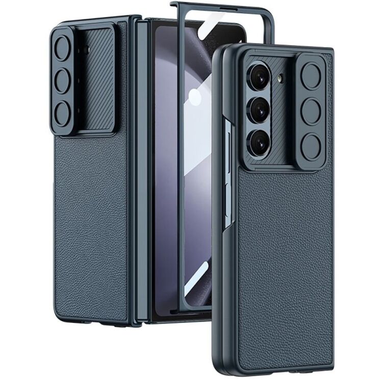 Защитный чехол GKK Slider Cover для Samsung Galaxy Fold 5 - Green: фото 1 из 8