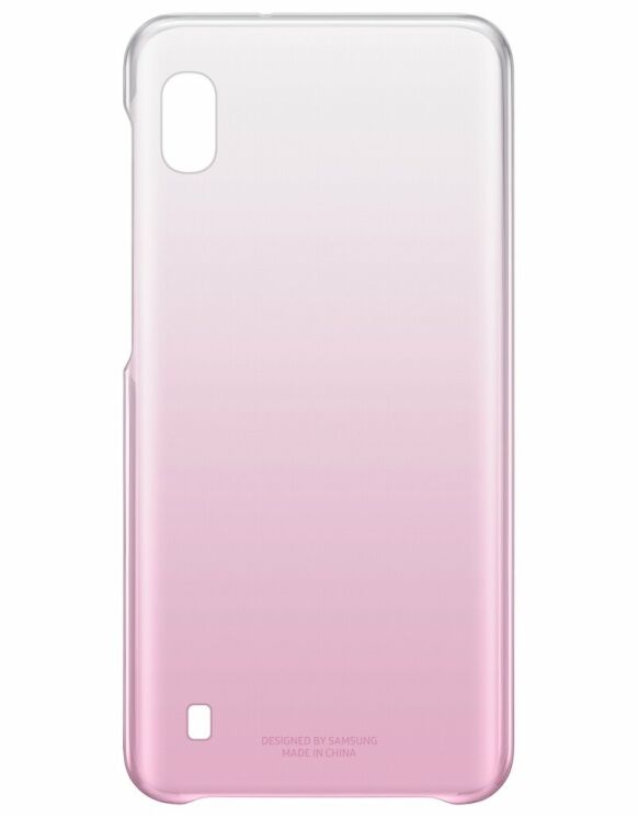 Защитный чехол Gradation Cover для Samsung Galaxy A10 (A105) EF-AA105CPEGRU - Pink: фото 5 из 7