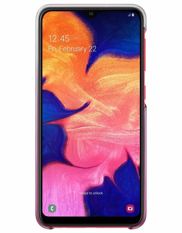 Защитный чехол Gradation Cover для Samsung Galaxy A10 (A105) EF-AA105CPEGRU - Pink: фото 3 из 7