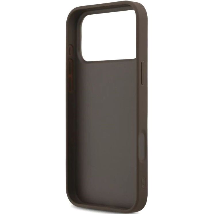 Захисний чохол Guess 4G Classic для iPhone 18 Pro Max / 17 Pro Max (GUHCP18XG4GFBR) - Brown: фото 6 з 7