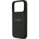 Защитный чехол Guess Grained Ring MagSafe для iPhone 17 Pro (GUHMP17LPGHSMMK) - Black (403269B). Фото 6 из 9
