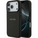 Защитный чехол Guess Grained Ring MagSafe для iPhone 17 Pro (GUHMP17LPGHSMMK) - Black (403269B). Фото 1 из 9