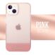 Захисний чохол Guess Outline Translucent для Apple iPhone 14 Plus - Pink (306744P). Фото 6 з 9