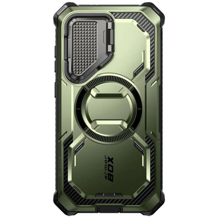 Защитный чехол i-Blason Armorbox Mag by Supcase для Samsung Galaxy S24 (S921) - Green: фото 2 из 11