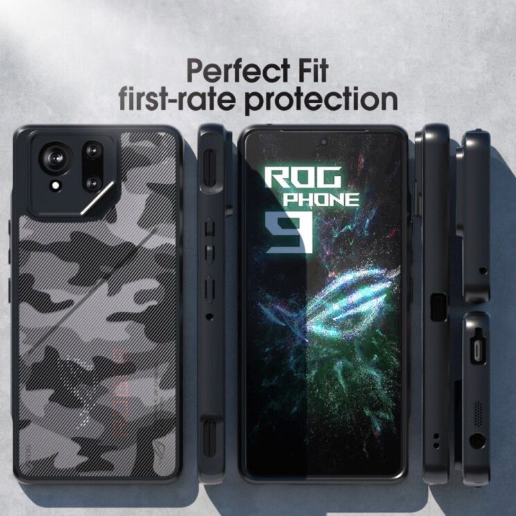 Захисний чохол IBMRS Military для ASUS ROG Phone 9 / 9 Pro - Artistic Camouflage: фото 2 з 6