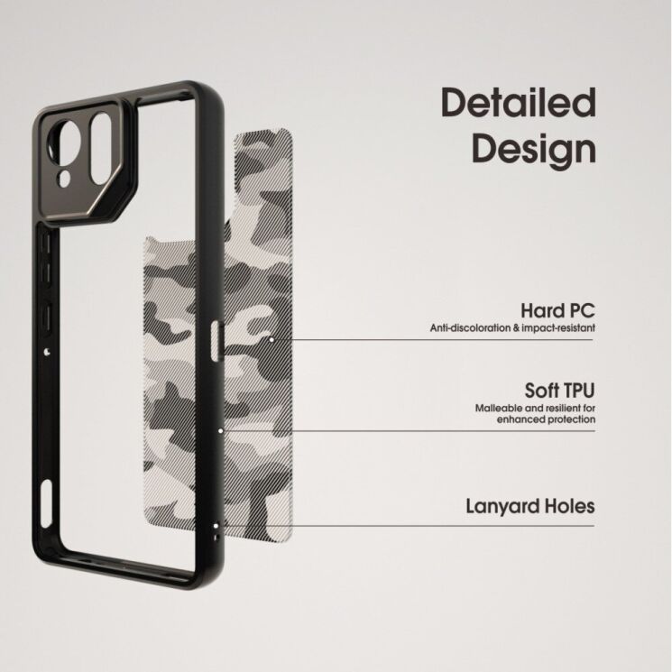 Захисний чохол IBMRS Military для ASUS ROG Phone 9 / 9 Pro - Artistic Camouflage: фото 3 з 6