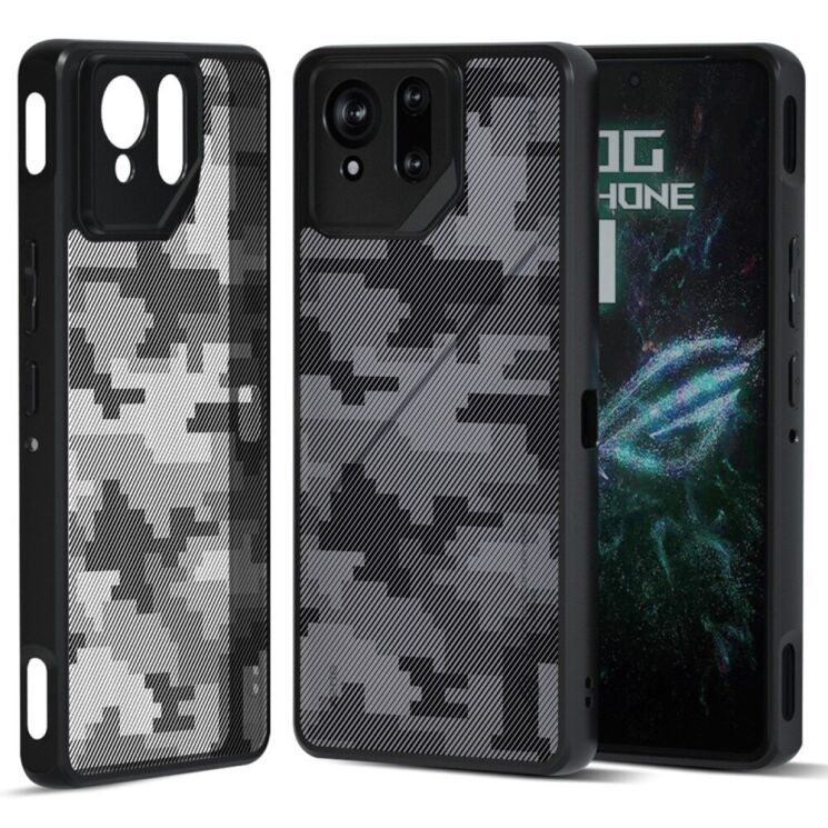 Защитный чехол IBMRS Military для ASUS ROG Phone 9 / 9 Pro - Grid Camouflage: фото 1 из 6