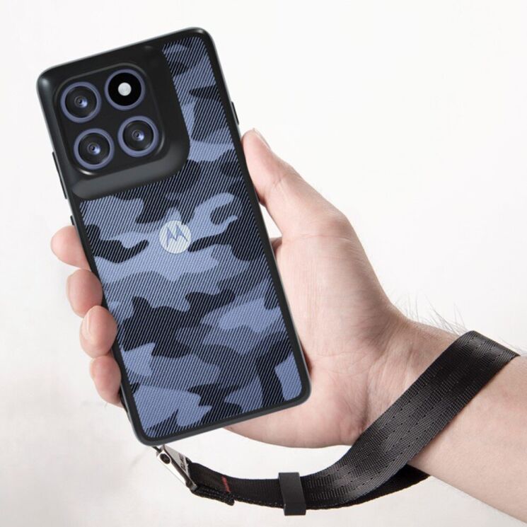 Защитный чехол IBMRS Military для Motorola Edge 60 / Edge 60 Fusion - Grid Camouflage: фото 5 из 7