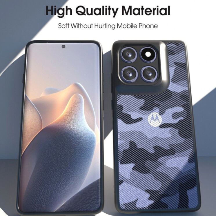 Защитный чехол IBMRS Military для Motorola Edge 60 / Edge 60 Fusion - Grid Camouflage: фото 4 из 7