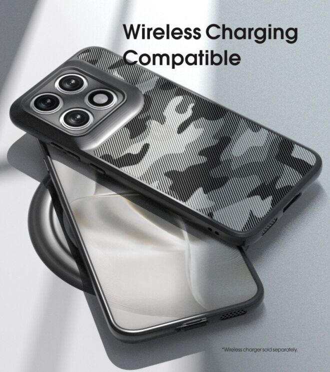 Защитный чехол IBMRS Military для Motorola Edge 70 Pro - Grid Camouflage: фото 5 из 7