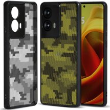Защитный чехол IBMRS Military для Motorola Moto G85 - Grid Camouflage: фото 1 из 7