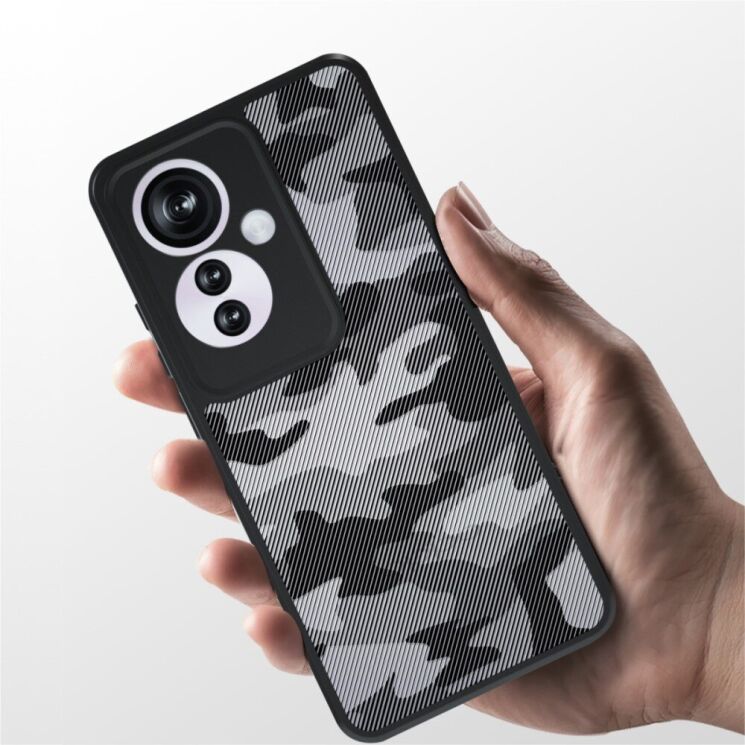 Захисний чохол IBMRS Military для OPPO Reno 11F - Grid Camouflage: фото 7 з 8