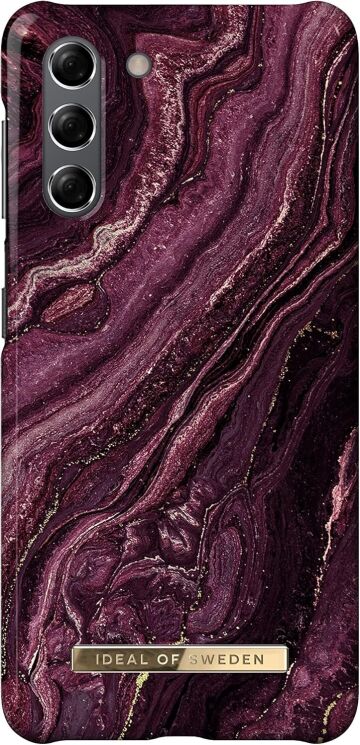 Захисний чохол iDeal Of Sweden Printed Case для Samsung Galaxy S21 (G991) IDFCAW20-S21-232 - Golden Plum: фото 1 з 3