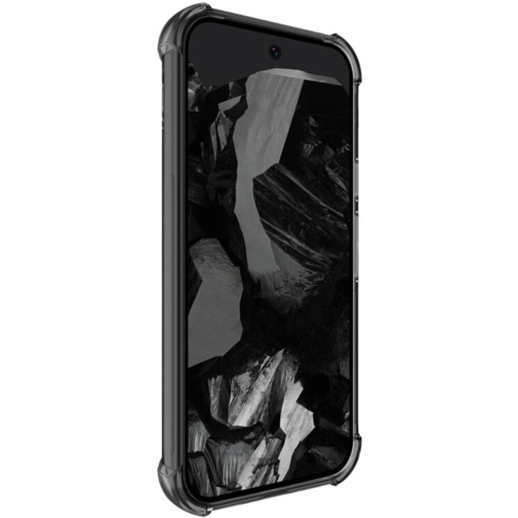 Захисний чохол IMAK Airbag MAX Case для Google Pixel 9 / 9 Pro - Transparent Black: фото 2 з 11