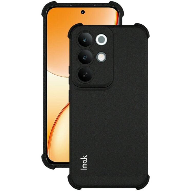 Защитный чехол IMAK Airbag Sand Case для Realme C85 Pro - Matte Black: фото 2 из 7