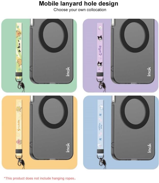 Защитный чехол IMAK Candy Series Magnetic для Samsung Galaxy A26 (A266) - Black: фото 8 из 8
