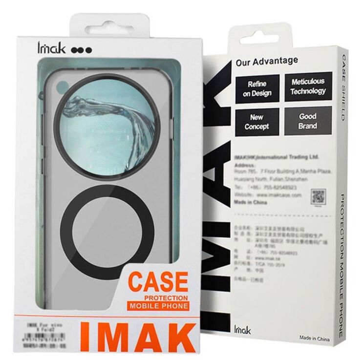 Защитный чехол IMAK Candy Series Magnetic для Samsung Galaxy A26 (A266) - Black: фото 3 из 8