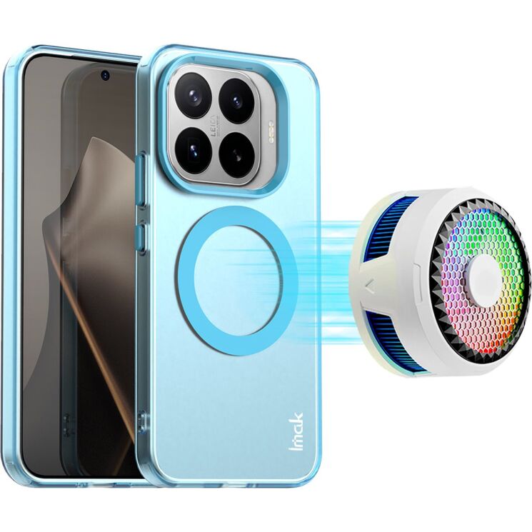Защитный чехол IMAK Candy Series Magnetic для Xiaomi 17T - Blue: фото 2 из 9