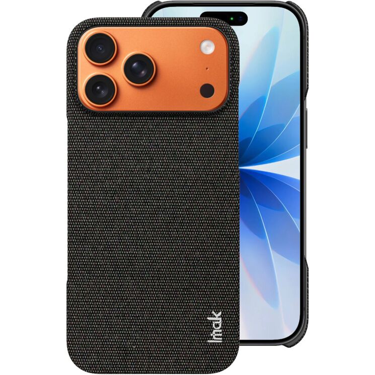 Защитный чехол IMAK Fabric Case для Apple iPhone 18 Pro Max / 17 Pro Max - Black: фото 2 из 9