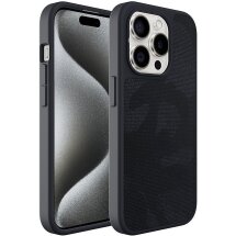 Захисний чохол Incipio Cru. MagSafe для Apple iPhone 15 Pro - Navy Camo: фото 1 з 5