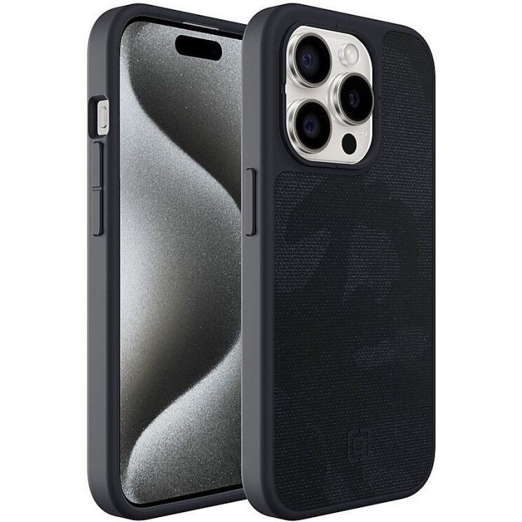 Защитный чехол Incipio Cru. MagSafe для Apple iPhone 15 Pro - Navy Camo: фото 1 из 5