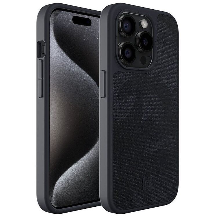 Защитный чехол Incipio Cru. MagSafe для Apple iPhone 15 Pro - Navy Camo: фото 2 из 5
