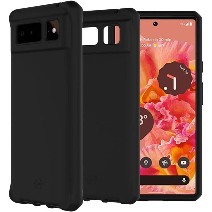 Защитный чехол ItSkins Hybrid Silk для Google Pixel 6 - Black: фото 5 из 13