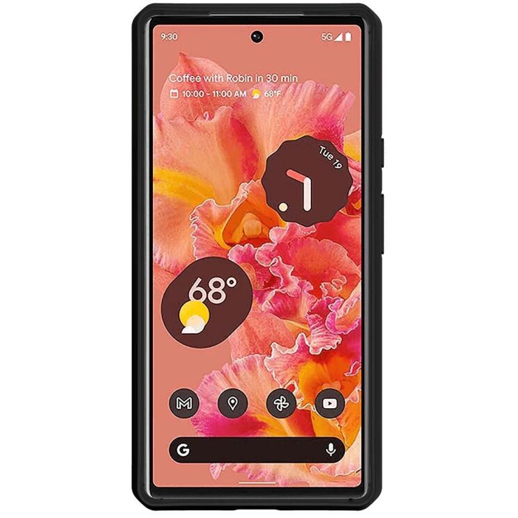 Защитный чехол ItSkins Hybrid Silk для Google Pixel 6 - Black: фото 3 из 13
