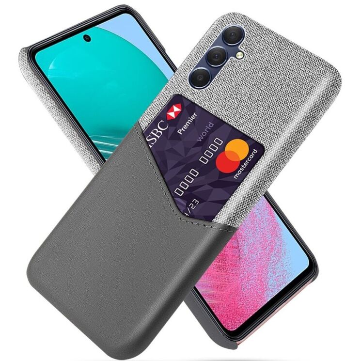 Защитный чехол KSQ Business Pocket для Samsung Galaxy A24 (A245) - Grey: фото 1 из 4